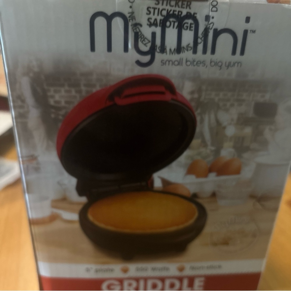 MyMini Red Griddle - Picture 3 of 5